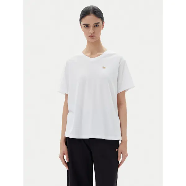 EA7 Emporio Armani EA7 Emporio Armani T-shirt 7W000029 AF10373 U0002 Bijela Loose Fit