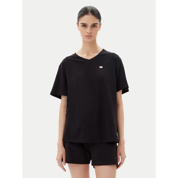 EA7 Emporio Armani EA7 Emporio Armani T-shirt 7W000029 AF10373 UC001 Crna Loose Fit