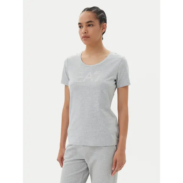 EA7 Emporio Armani EA7 Emporio Armani T-shirt 7W000094 AF10373 O8002 Siva Slim Fit