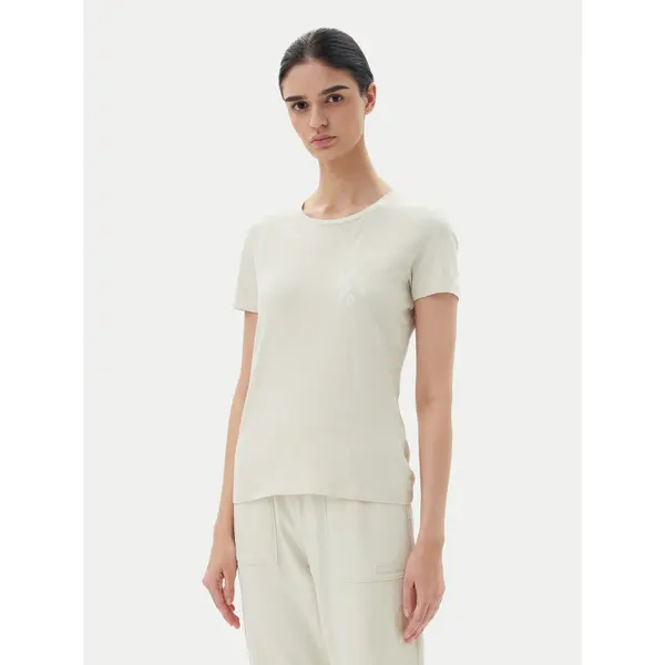 EA7 Emporio Armani EA7 Emporio Armani T-shirt 7W000133 AF10373 U1112 Bež Regular Fit