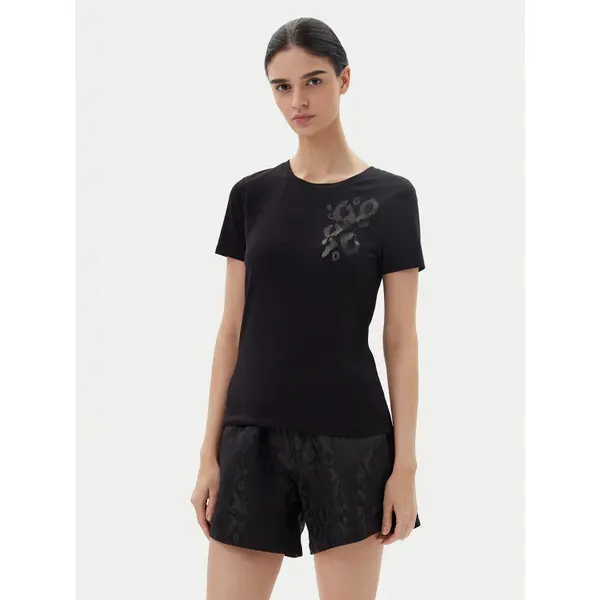 EA7 Emporio Armani EA7 Emporio Armani T-shirt 7W000133 AF10373 UC001 Crna Regular Fit