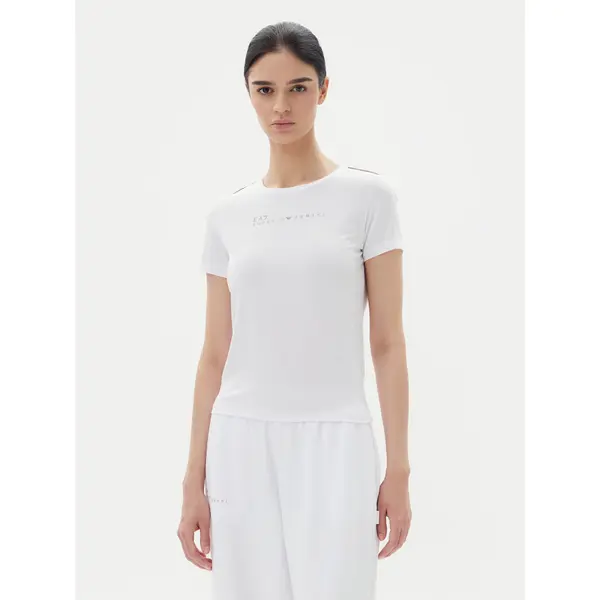 EA7 Emporio Armani EA7 Emporio Armani T-shirt 7W000274 AF12945 U0002 Bijela Slim Fit