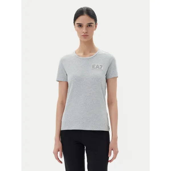 EA7 Emporio Armani EA7 Emporio Armani T-shirt 7W000492 AF10373 O8002 Siva Regular Fit