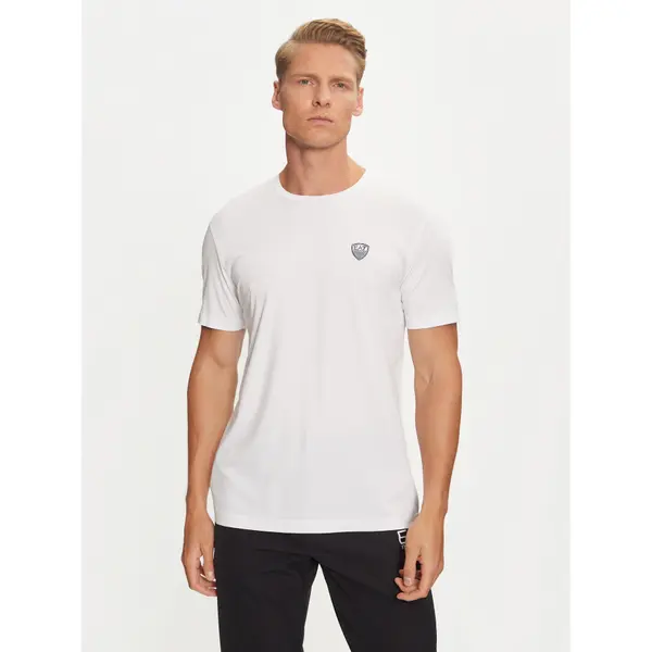 EA7 Emporio Armani EA7 Emporio Armani T-shirt 8NPT16 PJRGZ 1100 Bijela Regular Fit