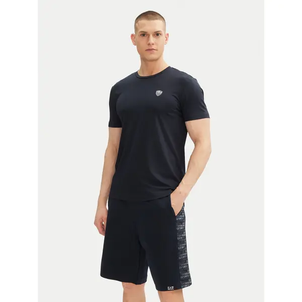 EA7 Emporio Armani EA7 Emporio Armani T-shirt 8NPT16 PJRGZ 1562 Tamnoplava Regular Fit