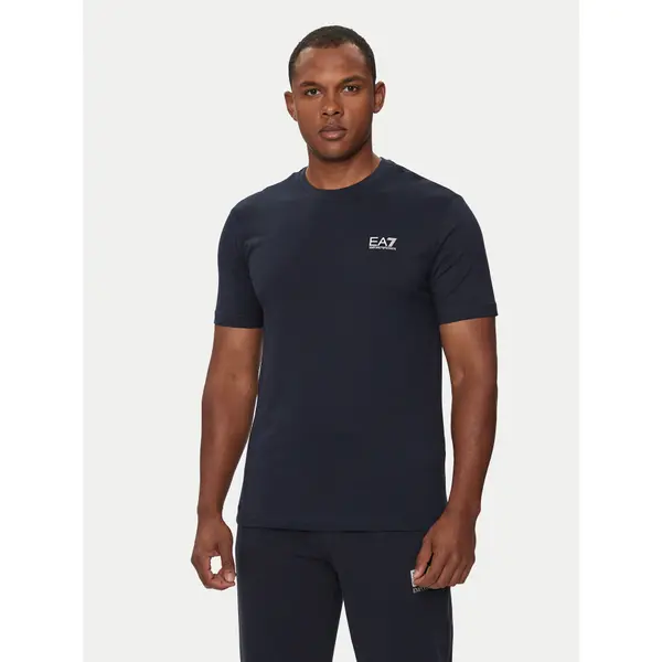 EA7 Emporio Armani EA7 Emporio Armani T-shirt 8NPT25 PJVPZ 0562 Tamnoplava Regular Fit