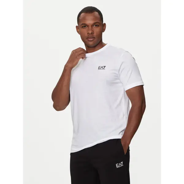 EA7 Emporio Armani EA7 Emporio Armani T-shirt 8NPT25 PJVPZ 1100 Bijela Regular Fit