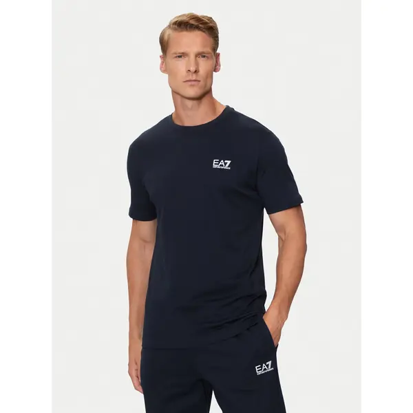 EA7 Emporio Armani EA7 Emporio Armani T-shirt 8NPT25 PJVPZ 1562 Tamnoplava Regular Fit