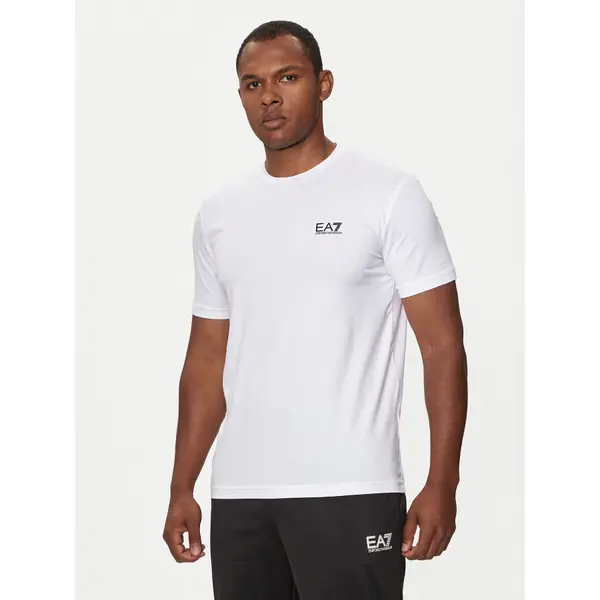 EA7 Emporio Armani EA7 Emporio Armani T-shirt 8NPT26 PJVQZ 1100 Bijela Regular Fit