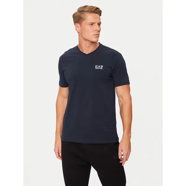 EA7 Emporio Armani EA7 Emporio Armani T-shirt 8NPT27 PJVQZ 1562 Tamnoplava Regular Fit