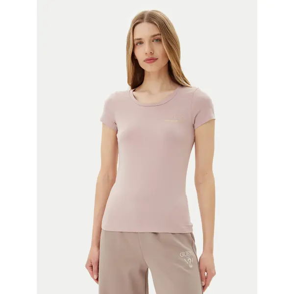 EA7 Emporio Armani EA7 Emporio Armani T-shirt 8NTT65 TJDQZ U4079 Ružičasta Regular Fit