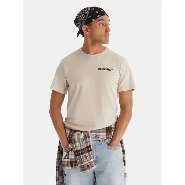 Element Element T-shirt Blazin Chest ELYZT00595 Bež Regular Fit