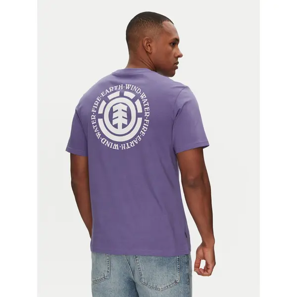 Element Element T-shirt ELYZT00490 Ljubičasta Regular Fit