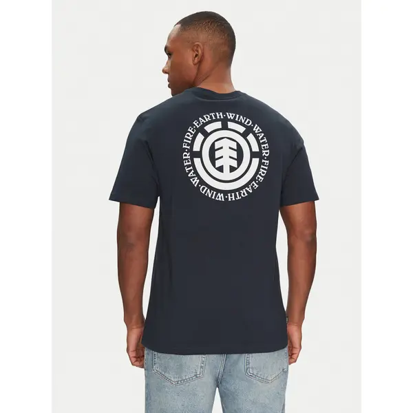 Element Element T-shirt ELYZT00490 Tamnoplava Regular Fit