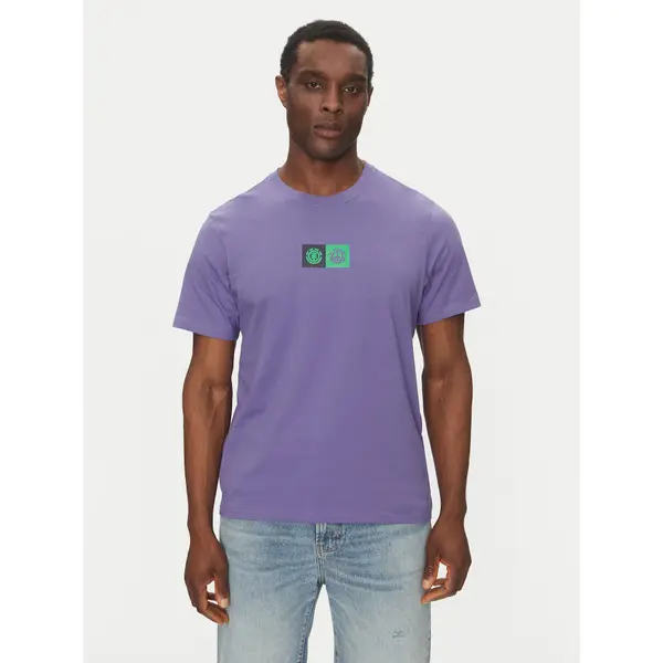 Element Element T-shirt ELYZT00492 Ljubičasta Regular Fit