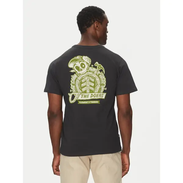 Element Element T-shirt ELYZT00519 Crna Regular Fit