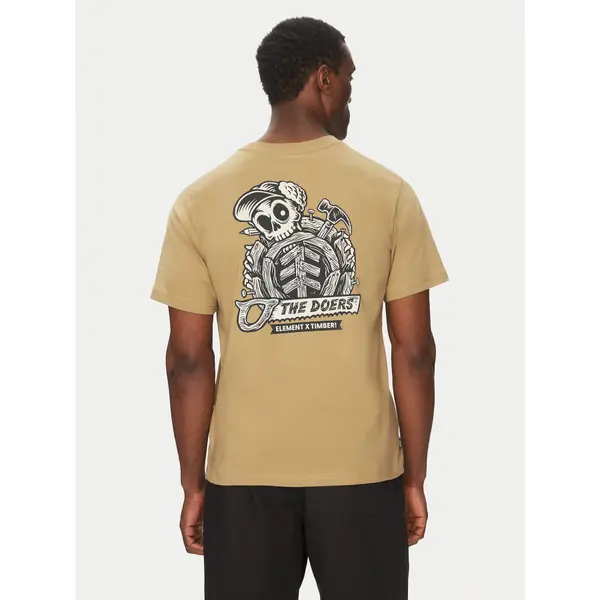 Element Element T-shirt ELYZT00519 Kaki Regular Fit