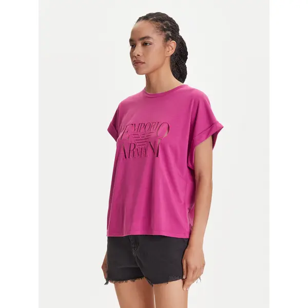 Emporio Armani Emporio Armani T-shirt EW000616 AF12187 UA227 Ružičasta Loose Fit