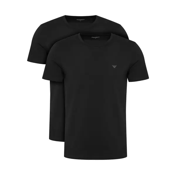 Emporio Armani Underwear Emporio Armani Underwear Set t-shirt majica﻿ EM000391 AF18881 MC005 Crna Slim Fit
