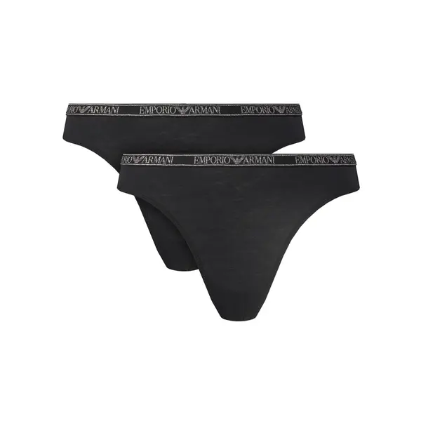 Emporio Armani Underwear Emporio Armani Underwear Set tanga gaćica﻿ EW000402 AF10889 MC005 Crna