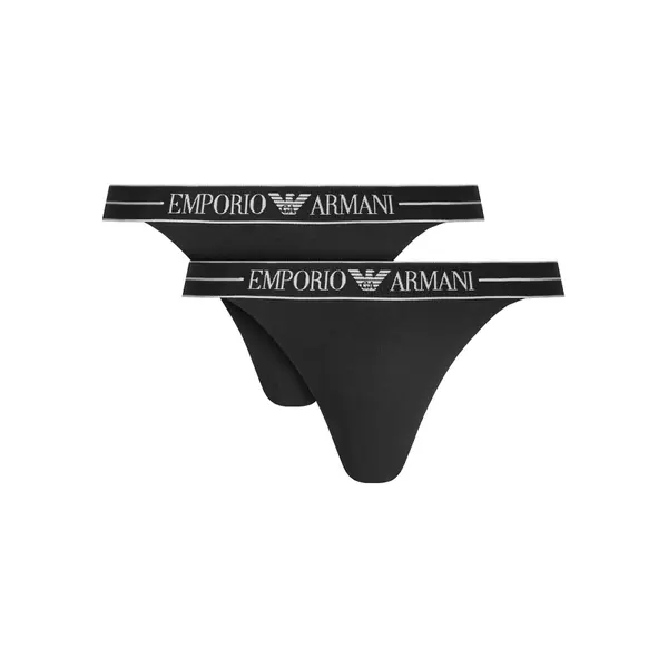 Emporio Armani Underwear Emporio Armani Underwear Set tanga gaćica﻿ EW000405 AF10881 MC005 Crna