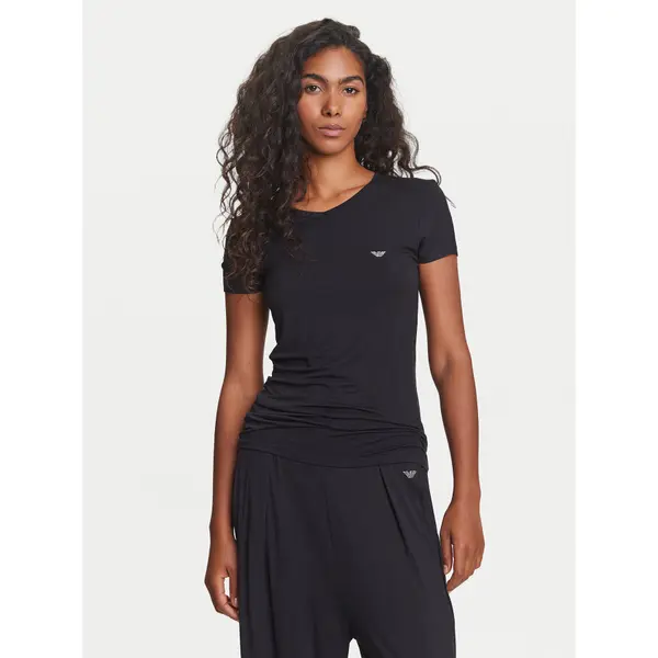 Emporio Armani Underwear Emporio Armani Underwear T-shirt EW000409 AF10889 UC001 Crna Regular Fit