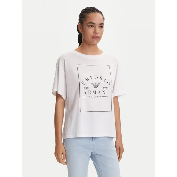 Emporio Armani Underwear Emporio Armani Underwear T-shirt EW000553 AF10887 U0002 Bijela Loose Fit