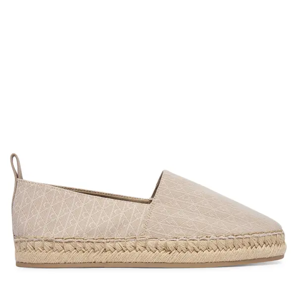 Calvin Klein Espadrile Calvin Klein All Over CK HW0HW02933 Bež