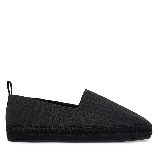 Calvin Klein Espadrile Calvin Klein All Over CK HW0HW02933 Crna