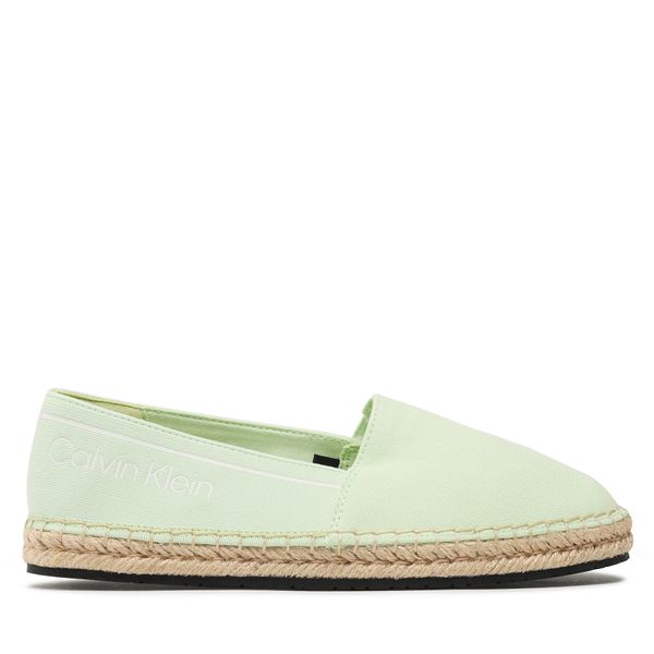 Calvin Klein Espadrile Calvin Klein Esapdrille He-Canvas HW0HW01546 Spirit Green LKM