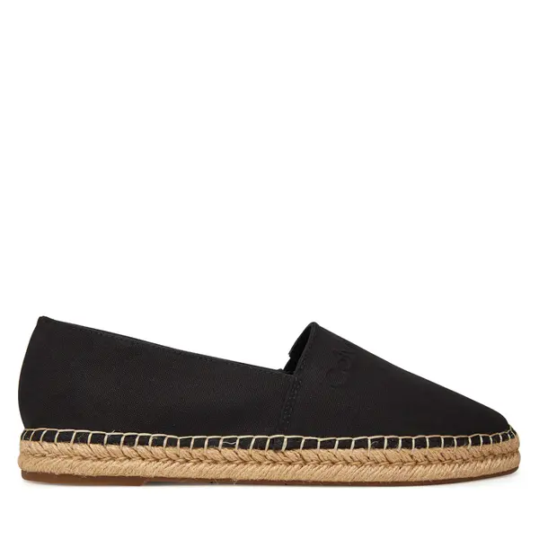 Calvin Klein Espadrile Calvin Klein Espadrille Cv Logo HM0HM01808 Crna