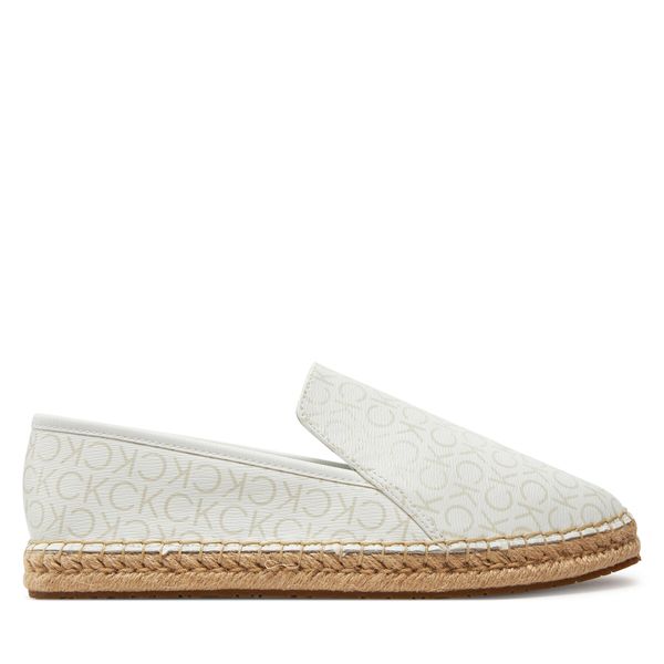 Calvin Klein Espadrile Calvin Klein Espadrille Epi Mono HW0HW01917 White Monogram YBR
