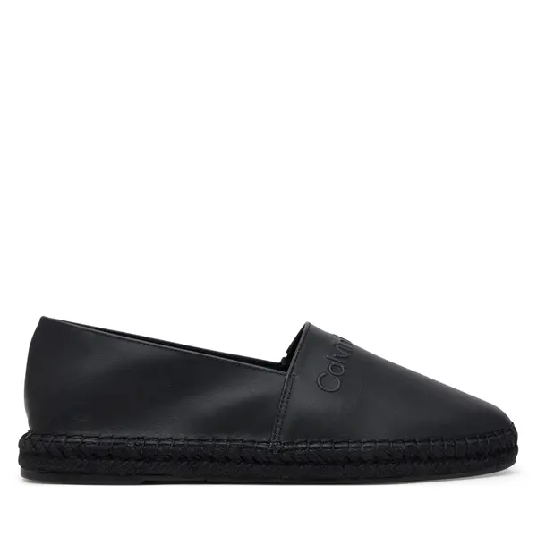 Calvin Klein Espadrile Calvin Klein Espadrille Lth HM0HM01882 Crna
