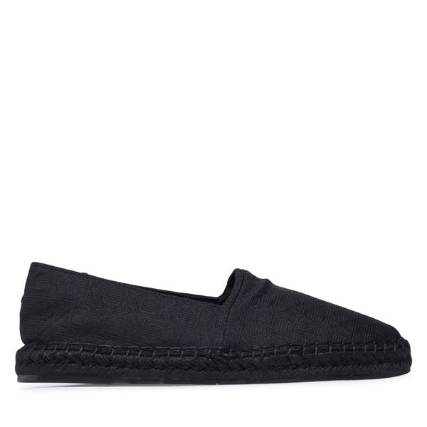 Calvin Klein Espadrile Calvin Klein Espadrille Mono Jq HM0HM00977 Black Mono Jacquard 0GK