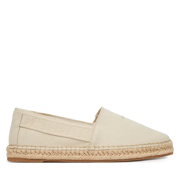 Calvin Klein Espadrile Calvin Klein Espadrille Webbing Cv HM0HM02075 Écru