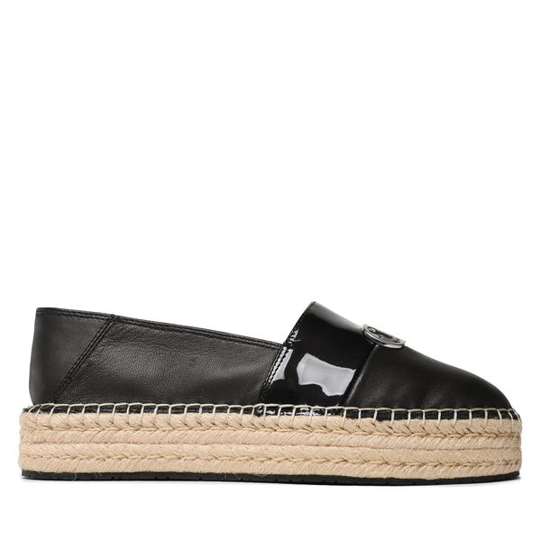 Calvin Klein Espadrile Calvin Klein Flatform Espadrille W/Hw HW0HW01619 Ck Black BEH