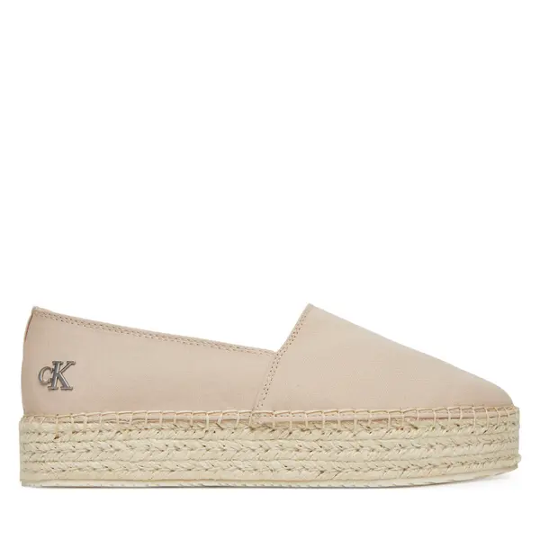 Calvin Klein Jeans Espadrile Calvin Klein Jeans Flatform Esdparille Mg/Hdw YW0YW01737 Ružičasta