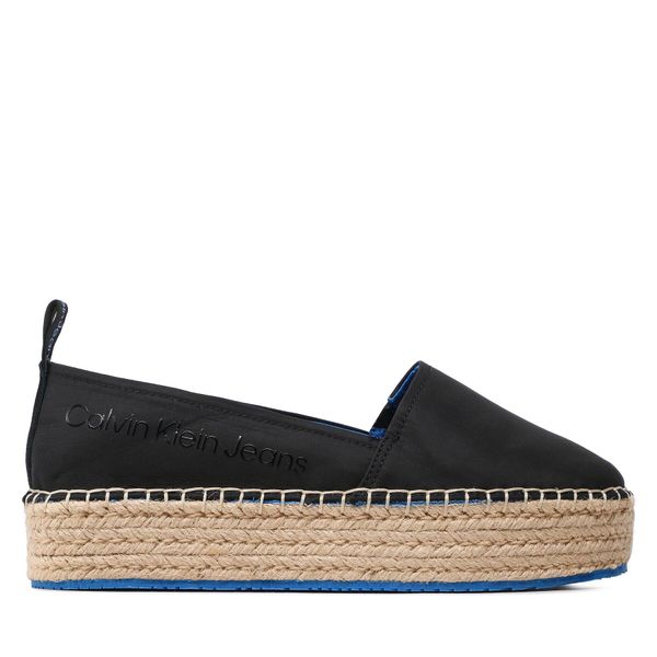 Calvin Klein Jeans Espadrile Calvin Klein Jeans Flatform Espadrille Soft Ny YW0YW00989 Black BDS
