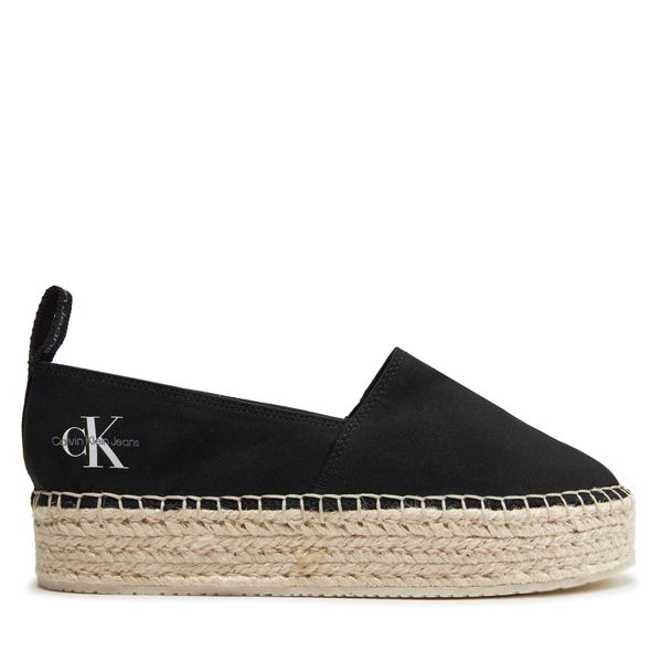 Calvin Klein Jeans Espadrile Calvin Klein Jeans Platform Espadrille Ml Btw YW0YW01378 Crna