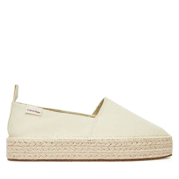 Calvin Klein Jeans Espadrile Calvin Klein Jeans Platform Espadrille Ml Cs YW0YW01871 Bež