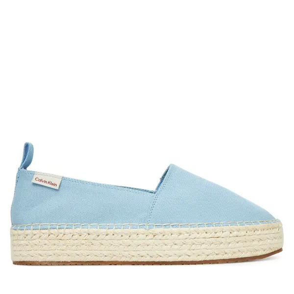 Calvin Klein Jeans Espadrile Calvin Klein Jeans Platform Espadrille Ml Cs YW0YW01871 Svijetloplava