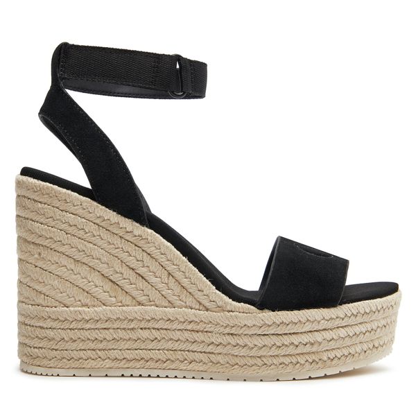 Calvin Klein Jeans Espadrile Calvin Klein Jeans Wedge Sandal Su Mg Btw YW0YW01026 Black BEH