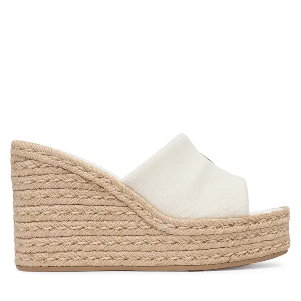 Calvin Klein Espadrile Calvin Klein Wedge Espad 70 Canvas Mg HW0HW03282 Krem