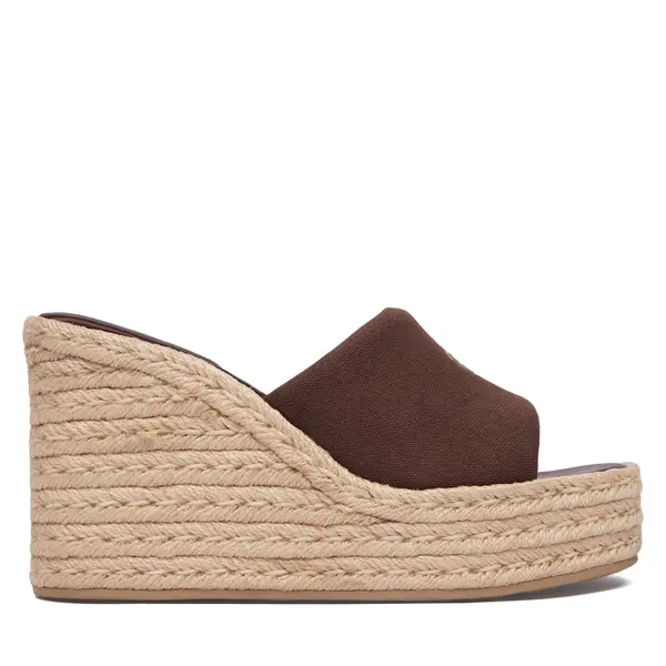 Calvin Klein Espadrile Calvin Klein Wedge Espad 70 Canvas Mg HW0HW03282 Smeđa