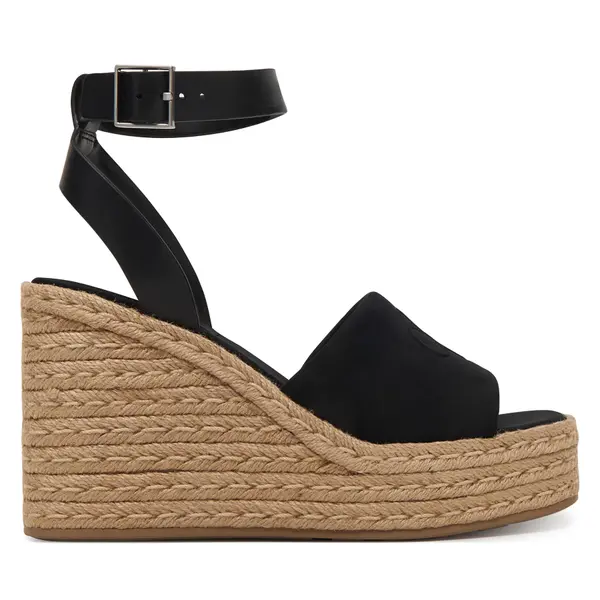 Calvin Klein Espadrile Calvin Klein Wedge Espad 70 Neopr Mg HW0HW03014 Crna