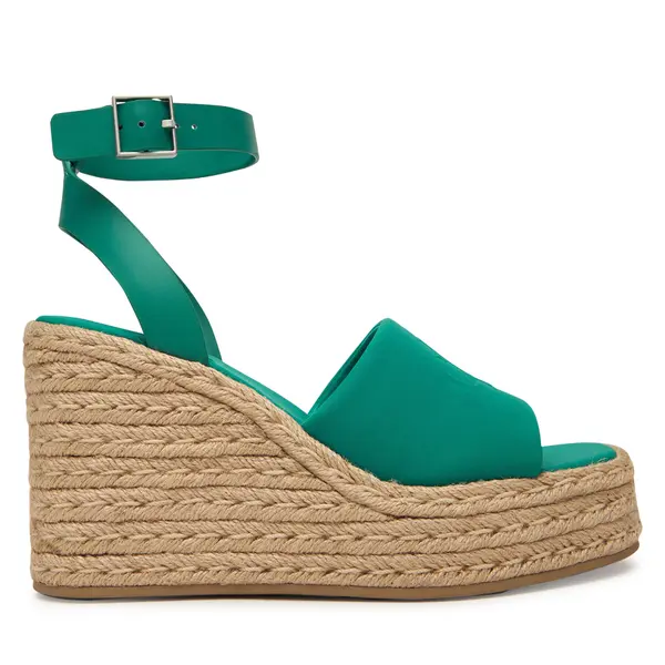 Calvin Klein Espadrile Calvin Klein Wedge Espad 70 Neopr Mg HW0HW03014 Zelena