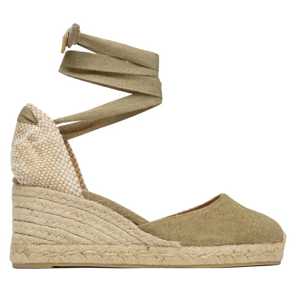 Castañer Espadrile Castañer Carina 21644 Zelena