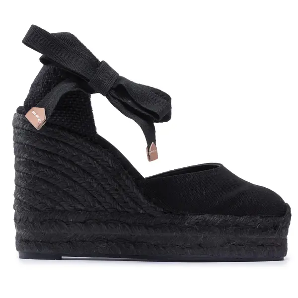Castañer Espadrile Castañer Carina C/8ED/001 020966-100 Crna