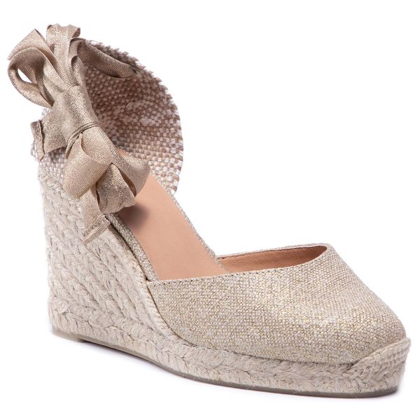 Castañer Espadrile Castañer Carina/8/001 020962-3004 Oro Claro