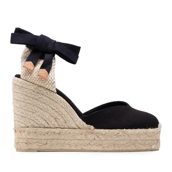 Castañer Espadrile Castañer Chiara/8ED/001 020992-100 Crna